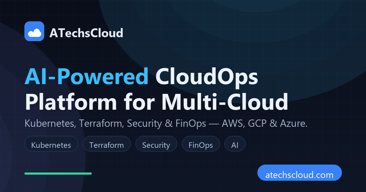 ATechsCloud — AI-Powered CloudOps Platform for Kubernetes & Multi-Cloud